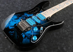 IBANEZ JEM77PBFP Steve Vai Signature Premium - Blue Floral Pattern | Jack's On Queen