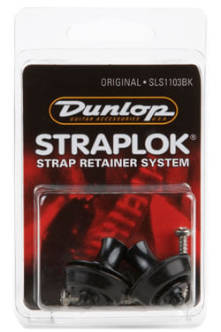 Dunlop Straplok System - Dual Black Oxide SLS1033BK | Jack's On Queen
