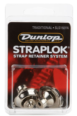 Dunlop Straplok System - Dual Nickel SLS1501N | Jack's On Queen