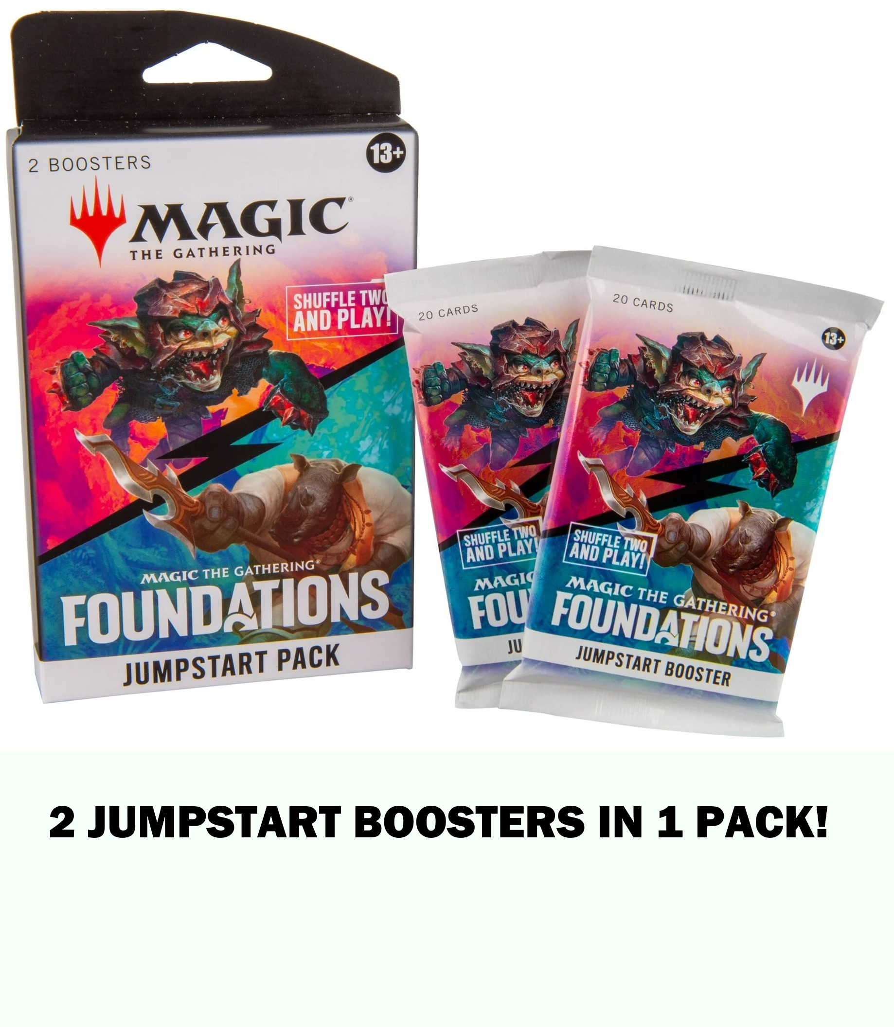 MTG FOUNDATIONS JUMPSTART 2-pack boosters | Jack's On Queen