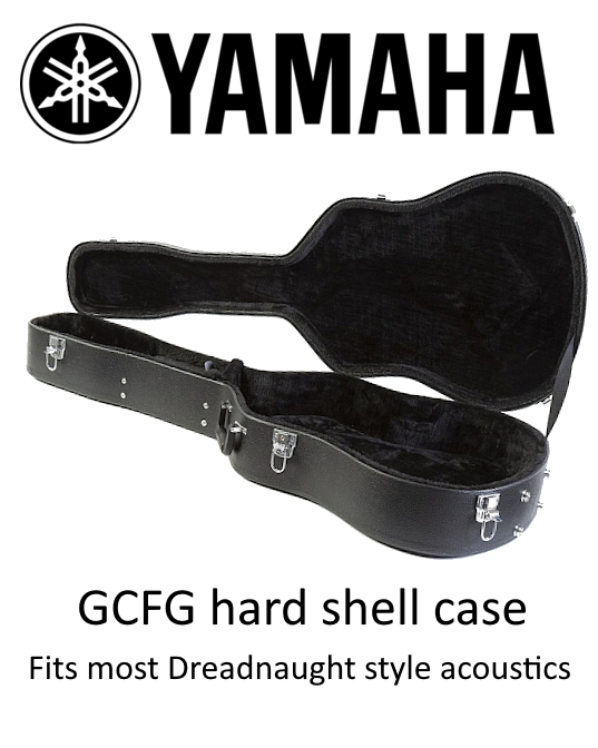Yamaha GCFG Hard shell dreadnaught acoustic guitar case | Jack's On Queen