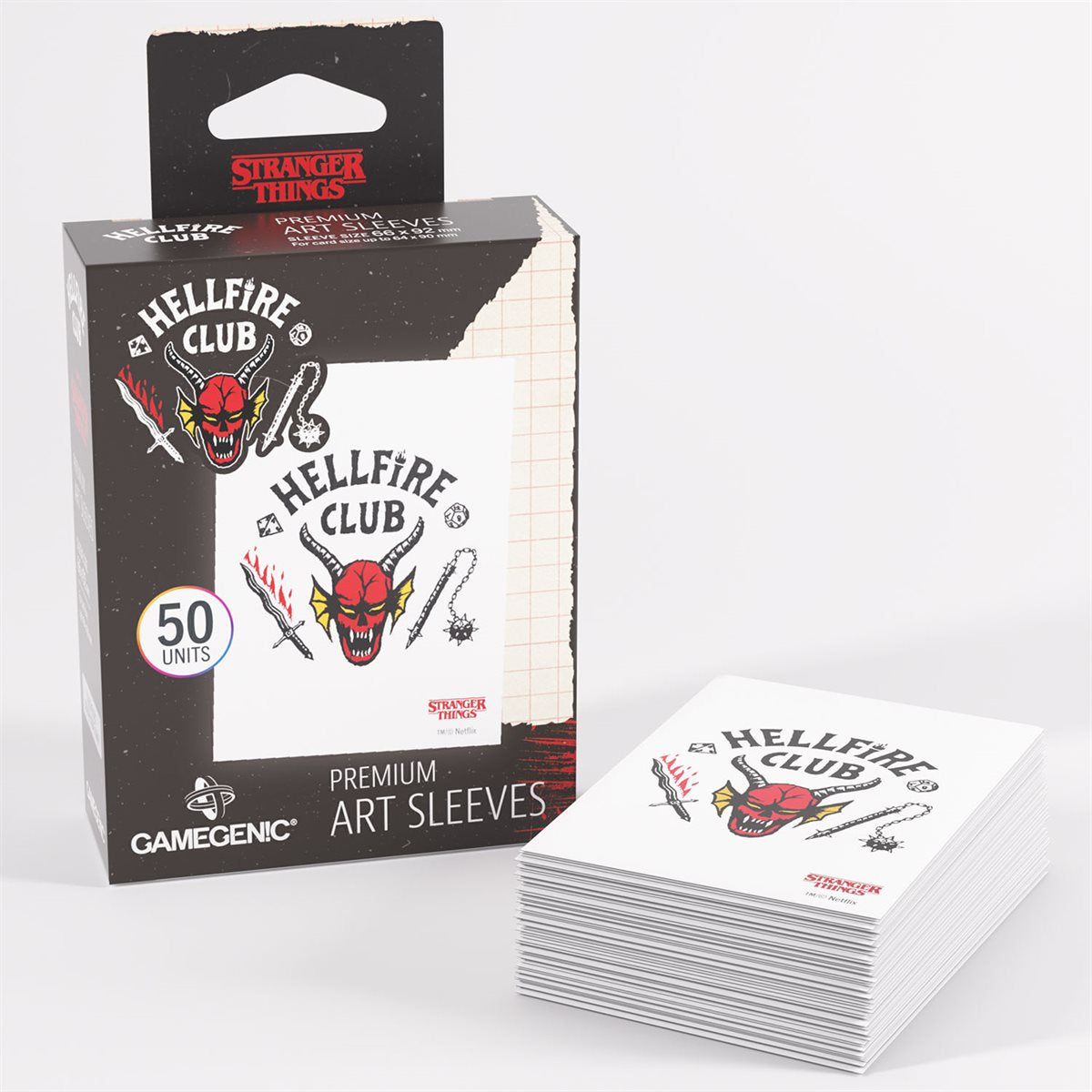 Sleeves: Stranger Things: Hellfire Club: Art Sleeves: Hellfire Club | Jack's On Queen