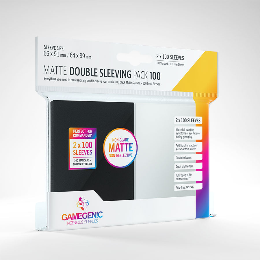 MATTE DOUBLE SLEEVING PACK 100 | Jack's On Queen