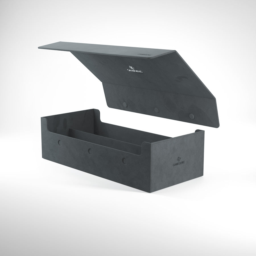 Gamegenic - Dungeon 1100+ Convertible Deck Box - Midnight Gray | Jack's On Queen