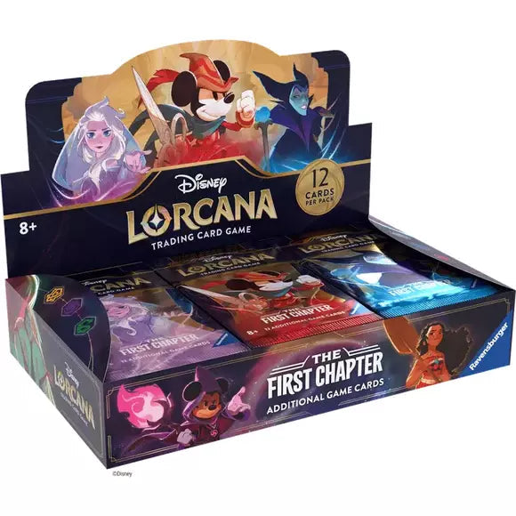 DISNEY LORCANA THE FIRST CHAPTER - BOOSTER BOX | Jack's On Queen