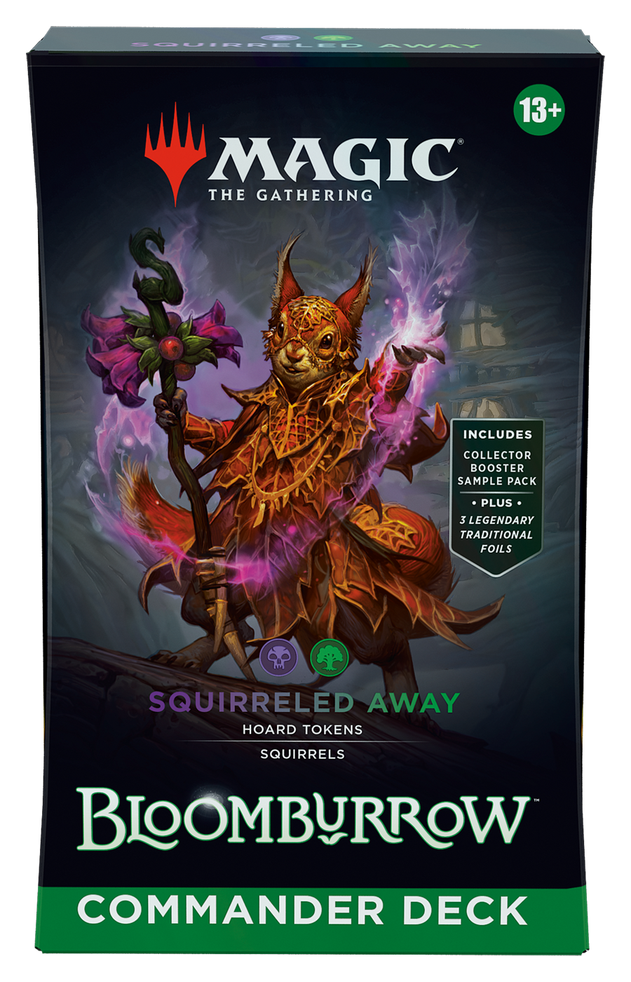 Bloomburrow Commander Deck - Squirreled Away | Jack's On Queen