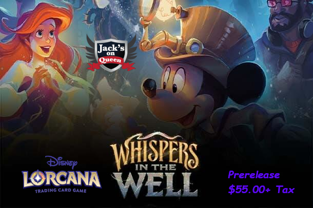 Disney Lorcana Whispers in the Well Pre-Release | Jack's On Queen