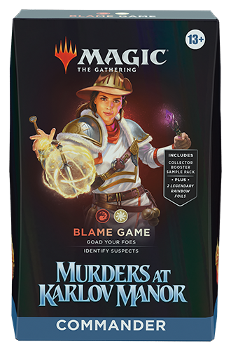 MTG Murder at Karlov Manor Blame Game Commander | Jack's On Queen