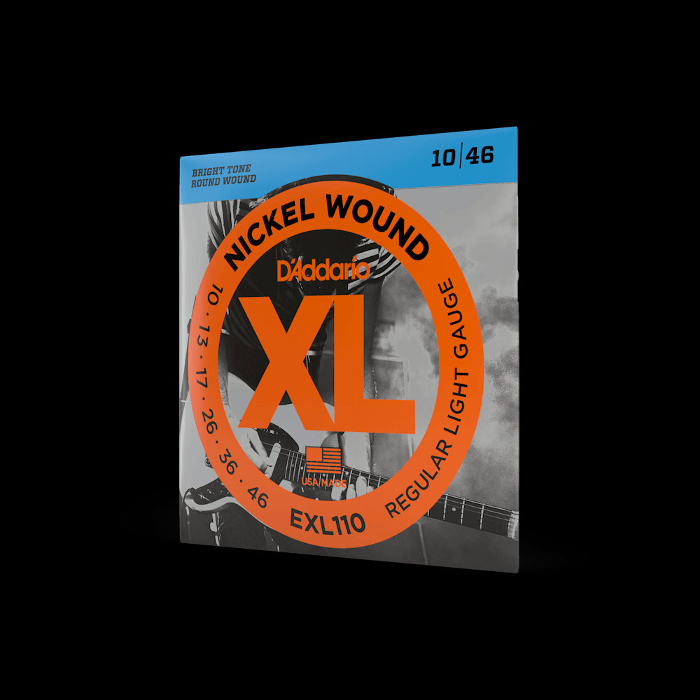 10-46 Regular Light Electric Guitar Strings EXL110 | Jack's On Queen