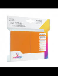Gamegenic Prime Sleeves - Orange | Jack's On Queen