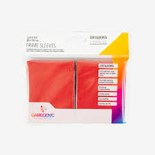 Gamegenic -Prime Sleeves - Red | Jack's On Queen