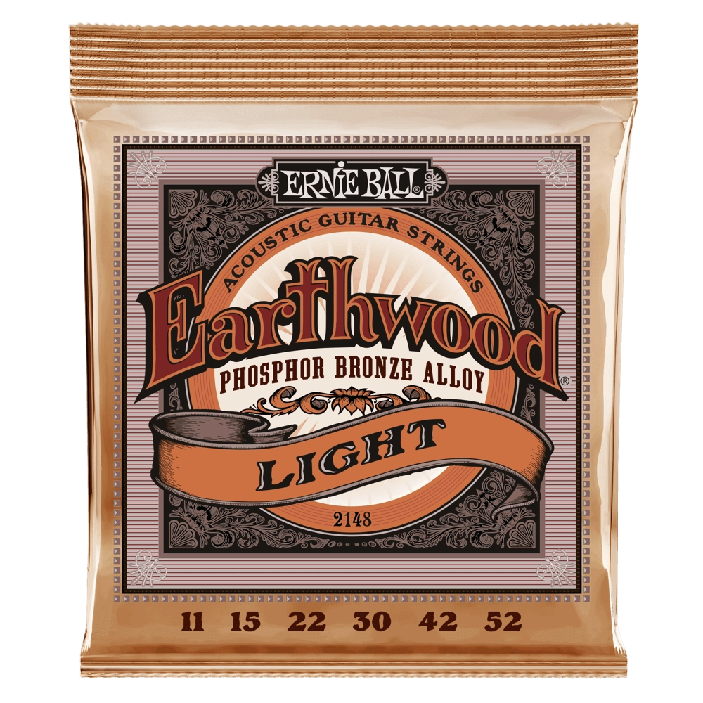 ERNIE BALL EARTHWOOD 2148 PHOS LIGHT 11-52 | Jack's On Queen