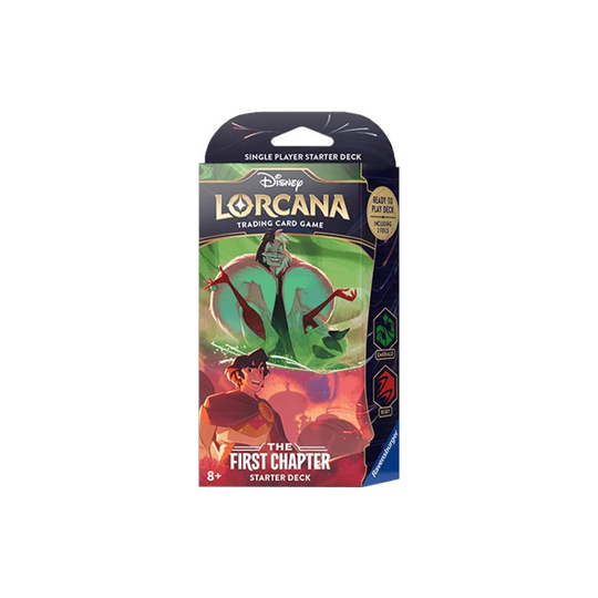 Disney Lorcana The First Chapter Starter Deck (Emerald/Ruby) | Jack's On Queen
