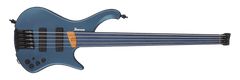Ibanez EHB1005FAOM Arctic Ocean Matte Headless & Fretless Bass | Jack's On Queen