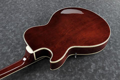 Ibanez GB10EM - George Benson Signature Hollow Body Electric Guitar - Antique Amber | Jack's On Queen