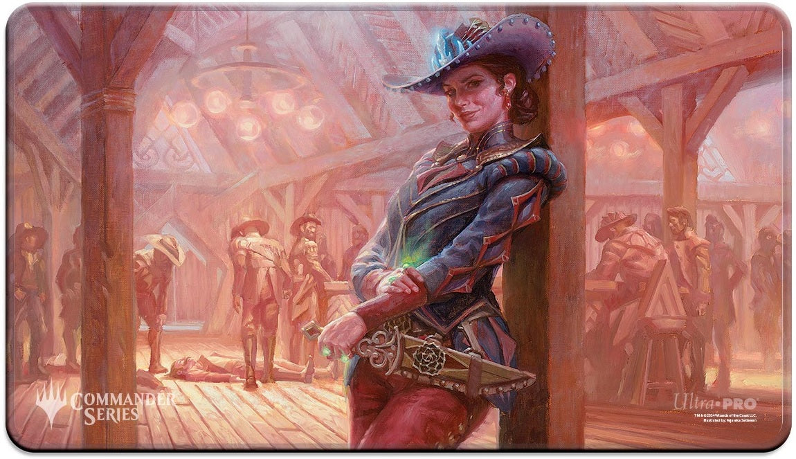 UP Playmat MTG OUTLAWS OF THUNDER JUNCTION STITCH | Jack's On Queen