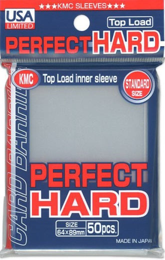 KMC PERFECT FIT HARD CLEAR SLEEVES 50CT | Jack's On Queen