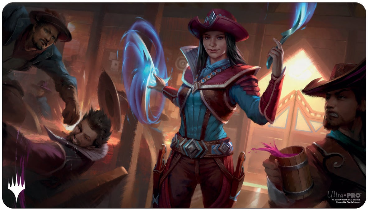 UP Playmat MTG OUTLAWS OF THUNDER JUNCTION A | Jack's On Queen