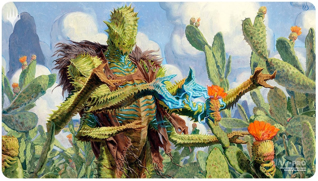 UP Playmat MTG OUTLAWS OF THUNDER JUNCTION GREEN | Jack's On Queen