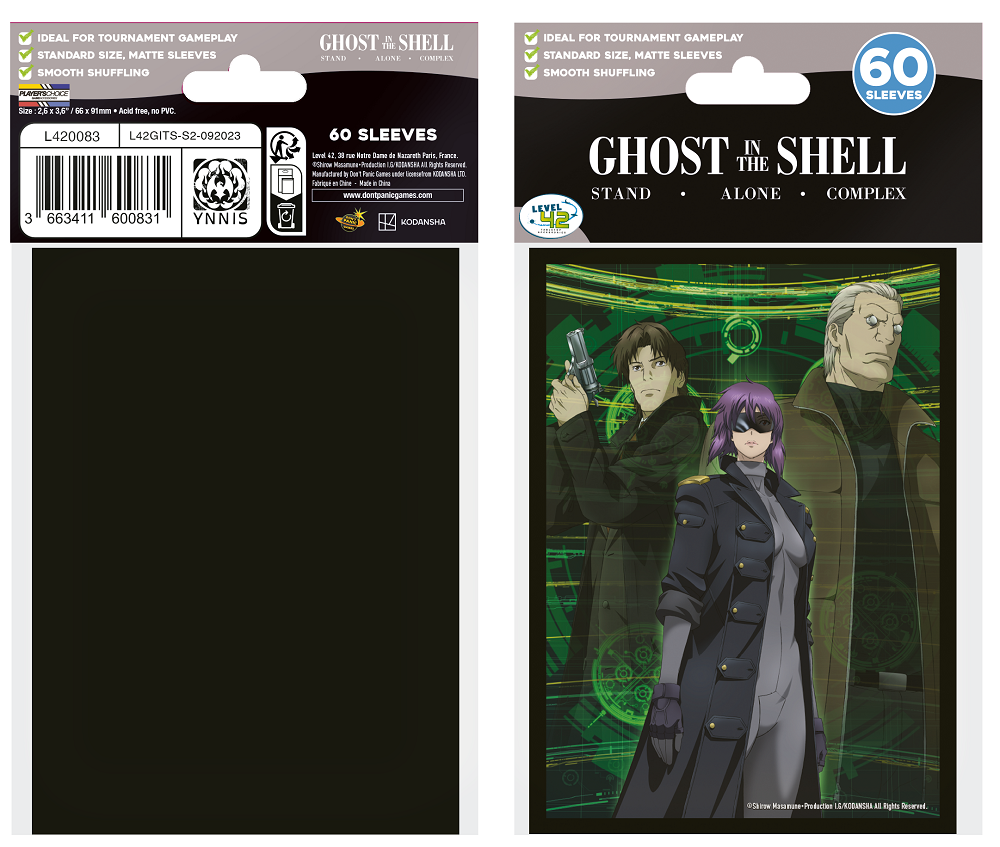 GHOST IN A SHELL STANDARD SLEEVES - SECTION 9 | Jack's On Queen