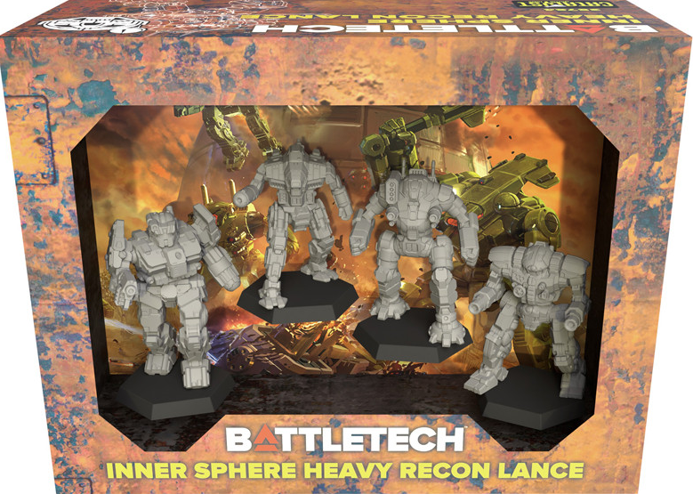 BATTLETECH INNER SPHERE HEAVY RECON LANCE FORCEPACK - PREORDER | Jack's On Queen