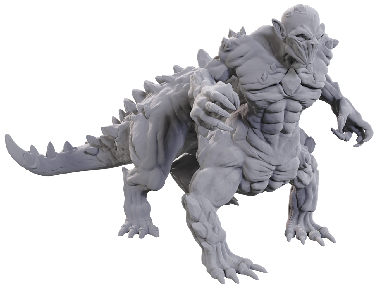 DND UNPAINTED MINIS WV25 GEM STALKER | Jack's On Queen