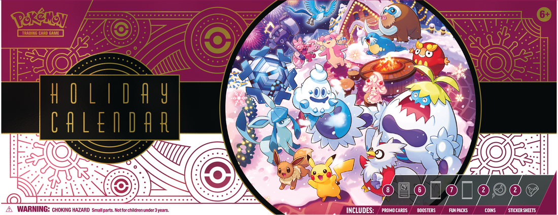POKEMON HOLIDAY CALENDAR 2025 | Jack's On Queen