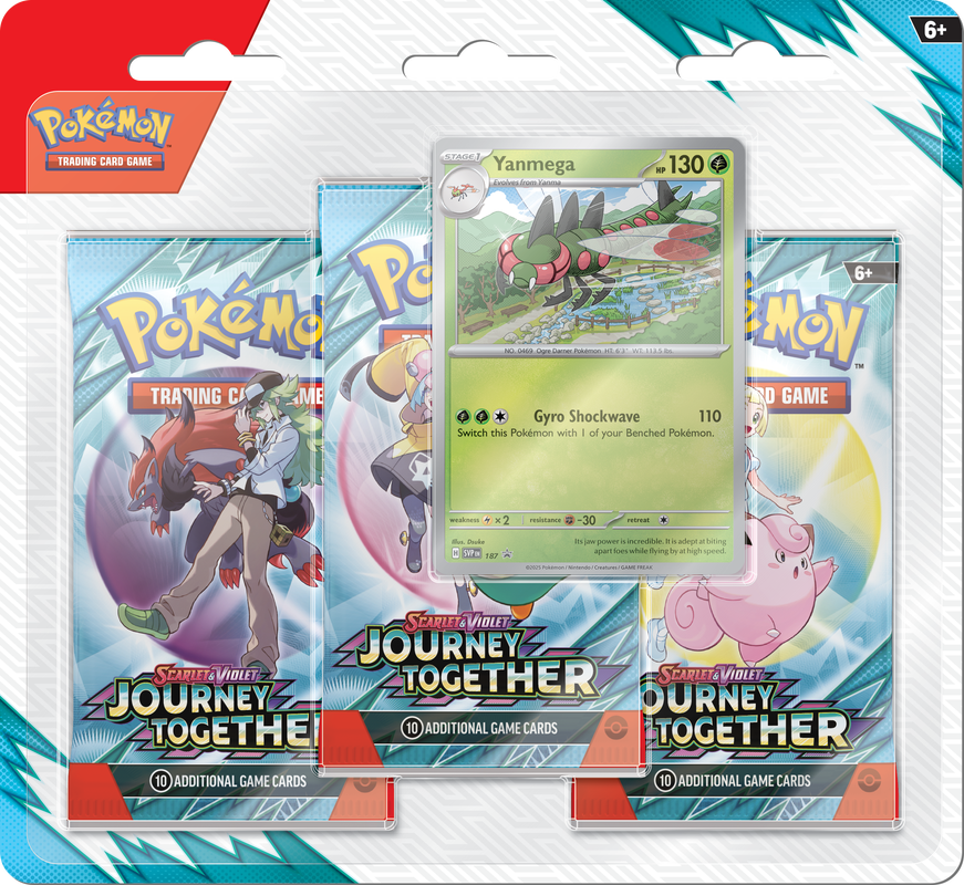 Scarlet & Violet: Journey Together - BLISTER 3 PACK | Jack's On Queen