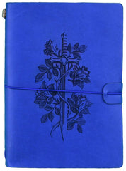 CHARACTER JOURNAL BLUE Sword and Rose | Jack's On Queen