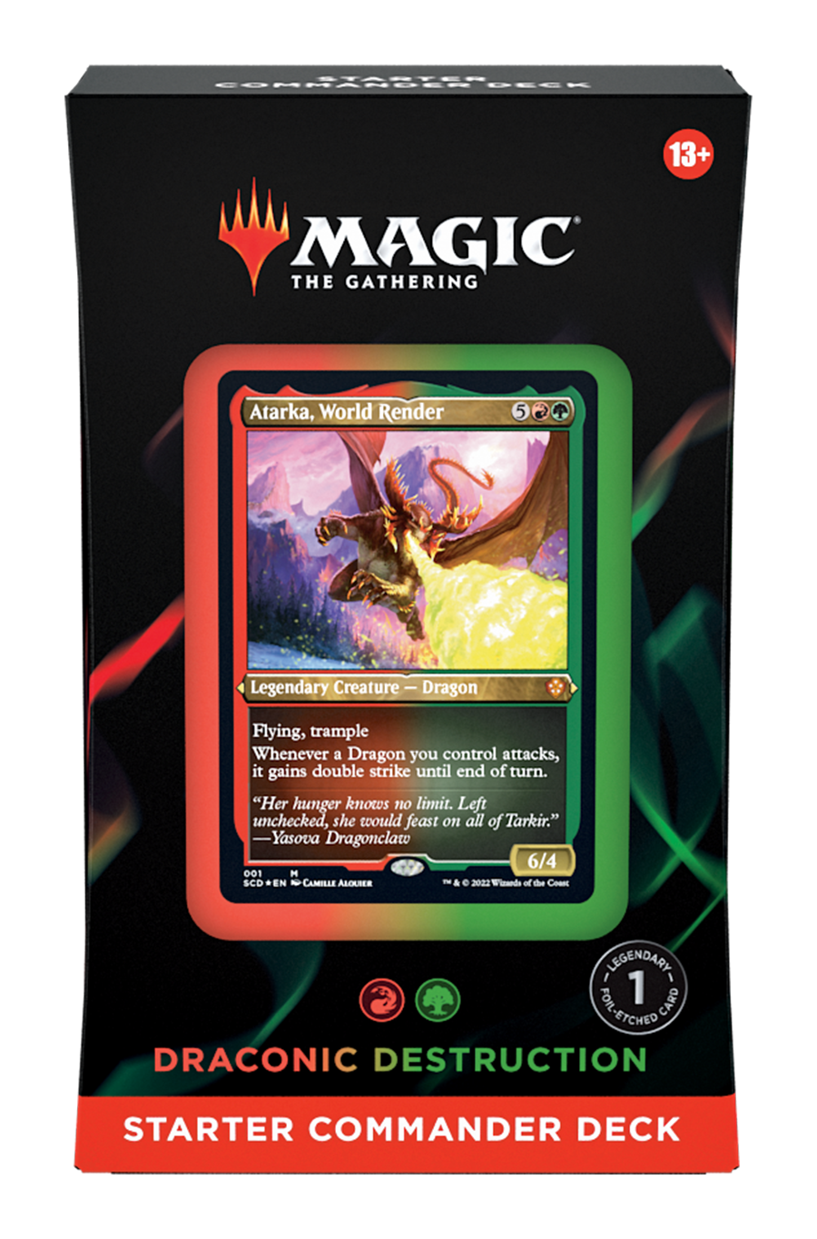 MTG STARTER COMMANDER DECK - DRACONIC DESTRUCTION | Jack's On Queen
