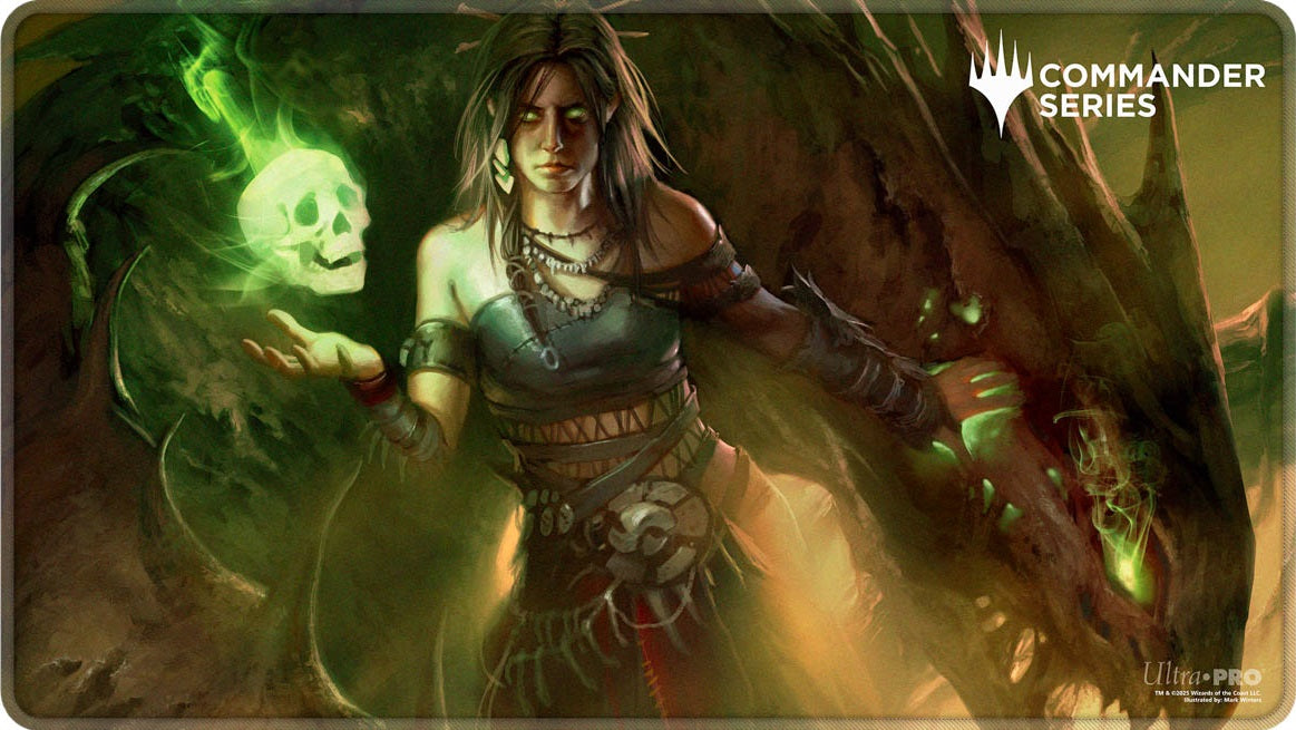 UP PLAYMAT MTG COMMANDER SERIES FAN VOTE 2 MEREN STITCHED | Jack's On Queen
