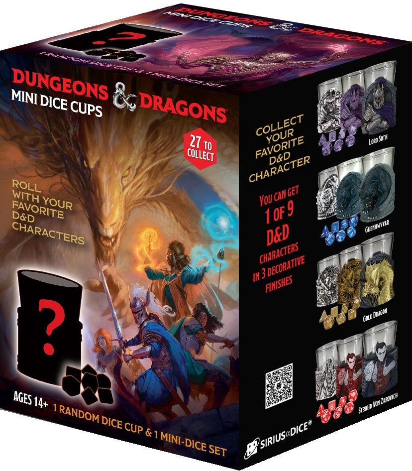 DND MINI DICE CUPS SERIES 2 | Jack's On Queen