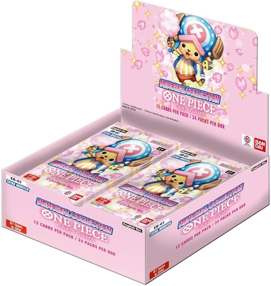 ONE PIECE CG EB-01 EXTRA BOOSTER MEMORIAL COLLECTION PACK | Jack's On Queen