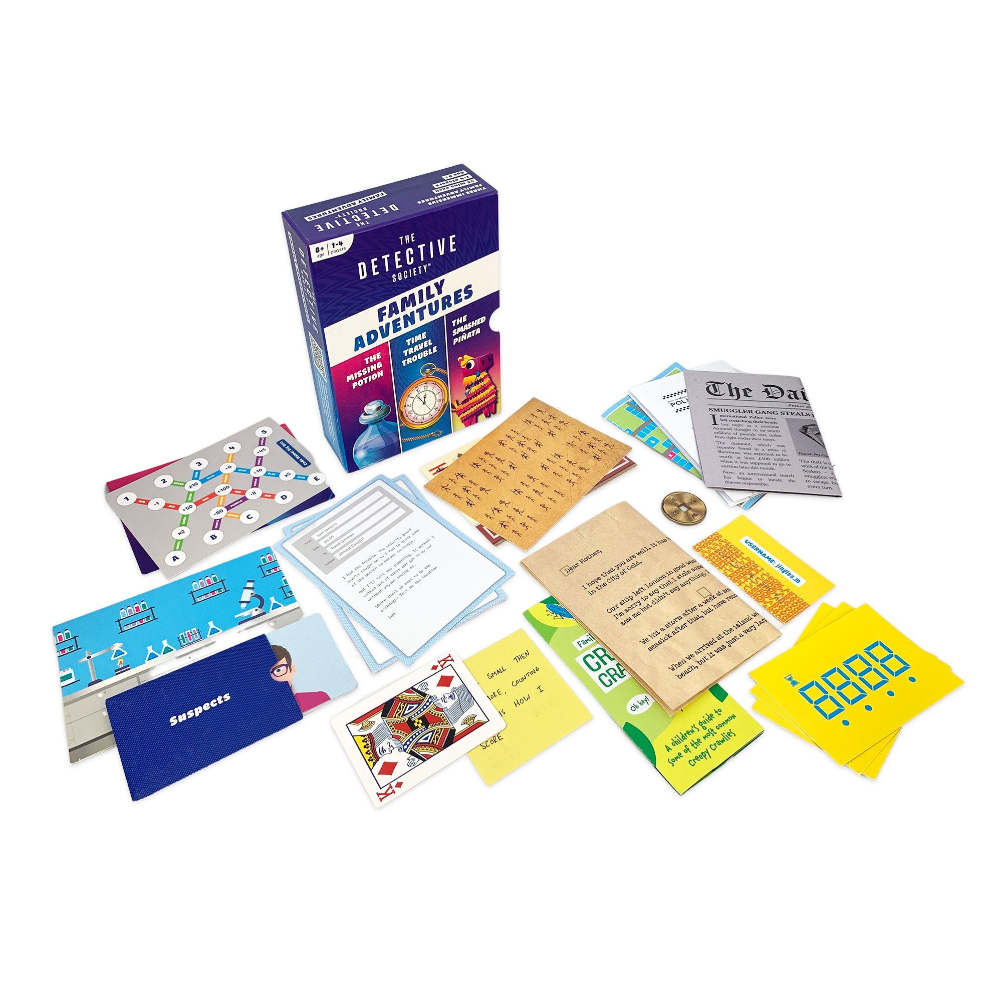 THE DETECTIVE SOCIETY: FAMILY ADVENTURES  - PREORDER | Jack's On Queen
