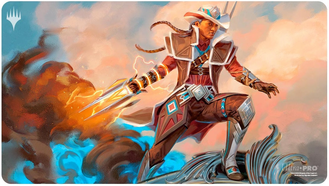 UP Playmat MTG OUTLAWS OF THUNDER JUNCTION ART 5 | Jack's On Queen