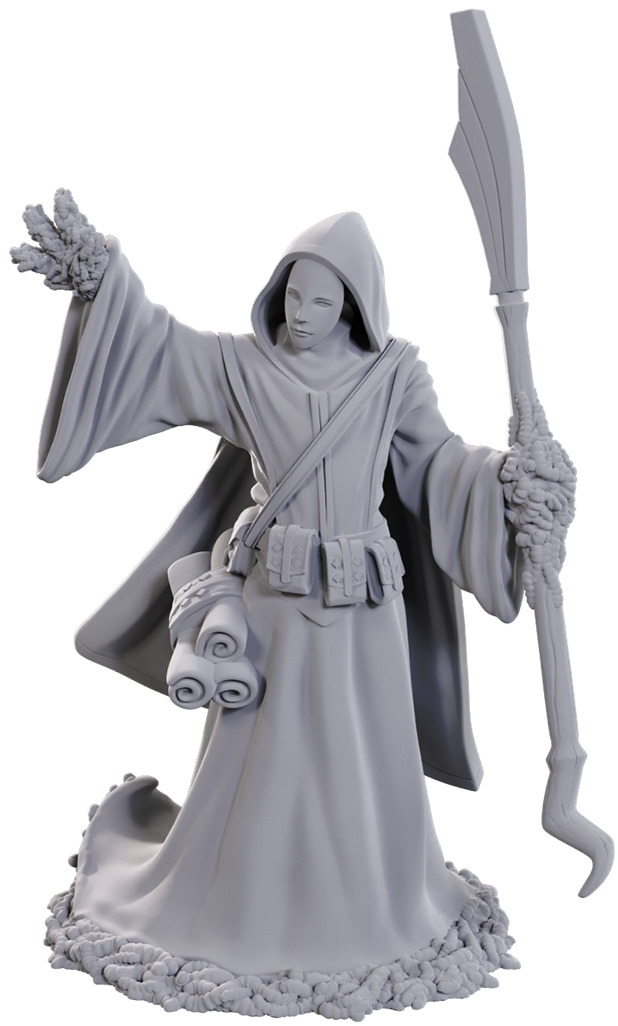 DND UNPAINTED MINIS WV25 STAR SPAWN LARVA MAGE | Jack's On Queen