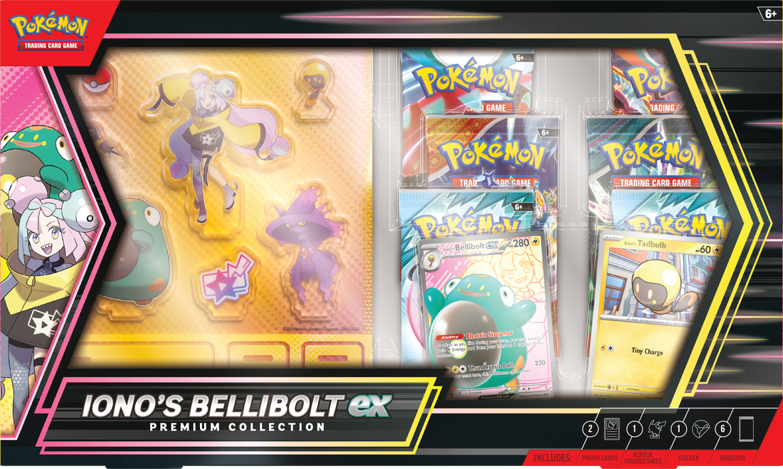 POKEMON IONO’S BELLIBOLT EX PREMIUM COLLECTION | Jack's On Queen