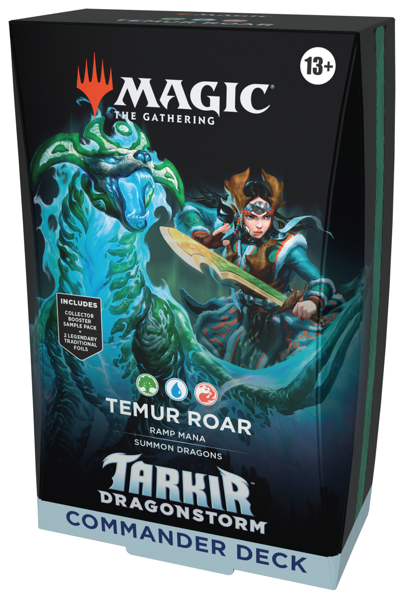 Tarkir Dragonstorm Temur Roar Commander Deck | Jack's On Queen