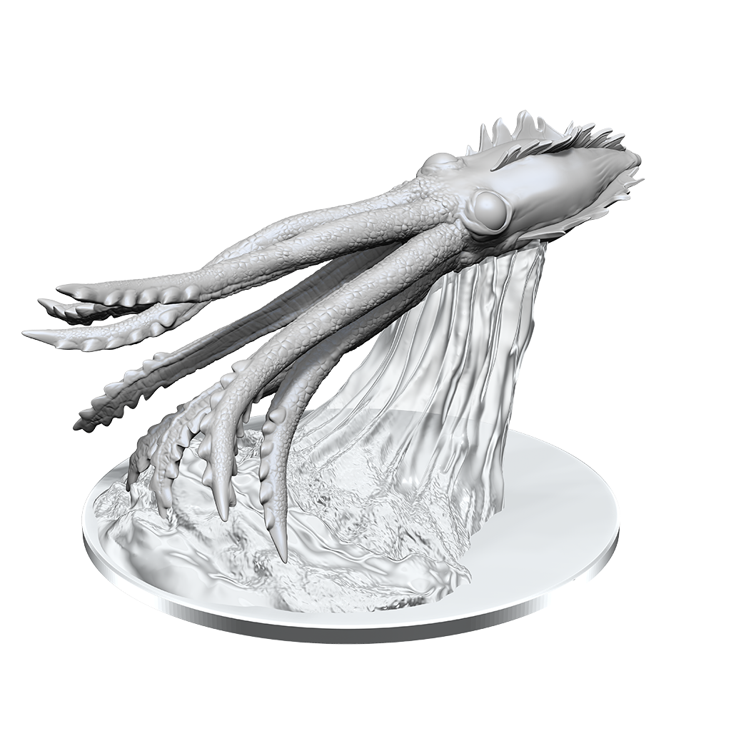 DND UNPAINTED MINIS WV14 JUVENILE KRAKEN | Jack's On Queen