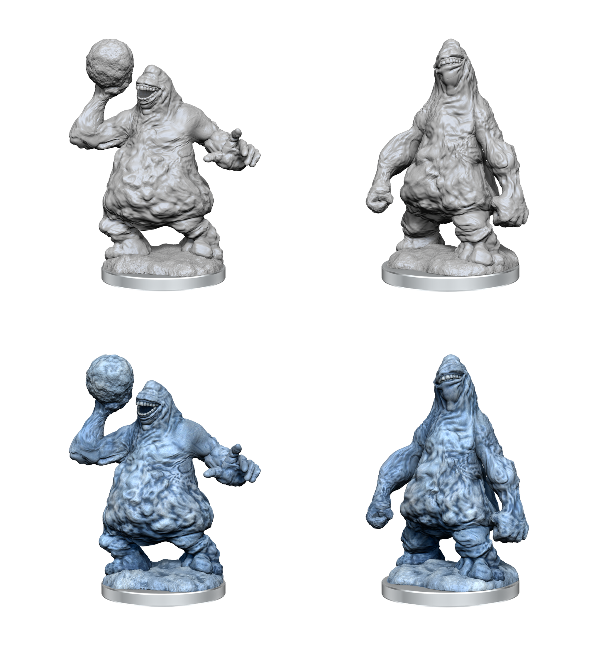 DND UNPAINTED MINIS WV16 SNOW GOLEMS | Jack's On Queen