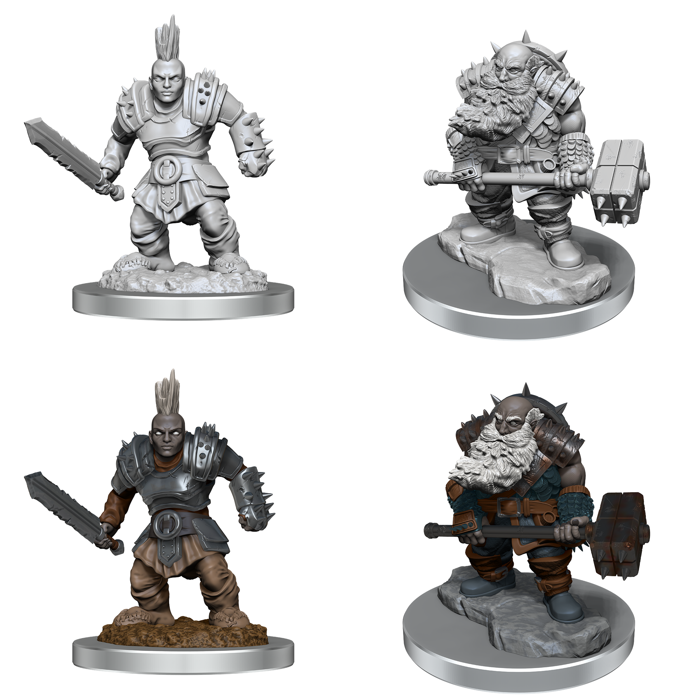 DND UNPAINTED MINIS WV18 DUERGAR FIGHTERS | Jack's On Queen