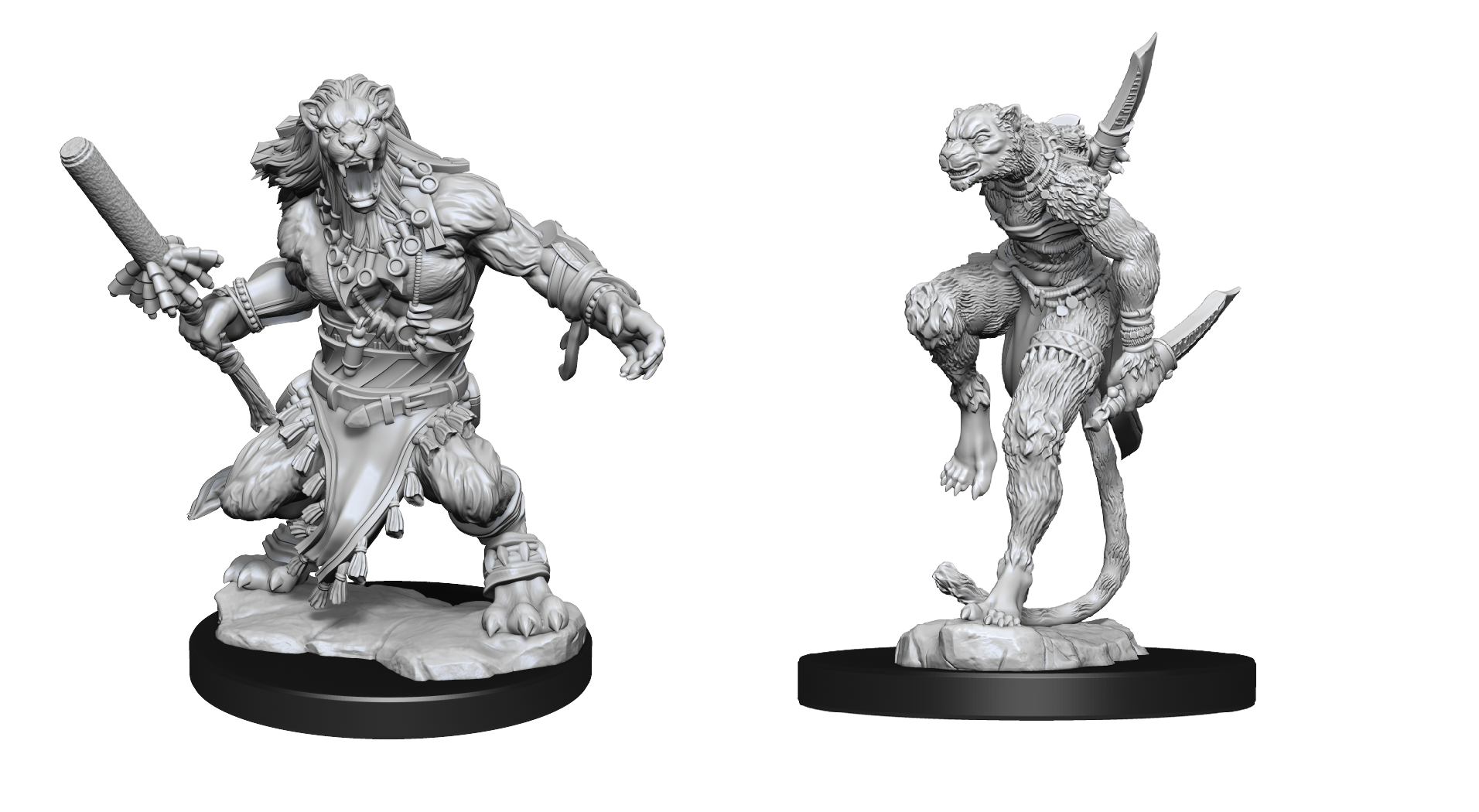 MTG UNPAINTED MINIS WV3 WILD NACATLS | Jack's On Queen