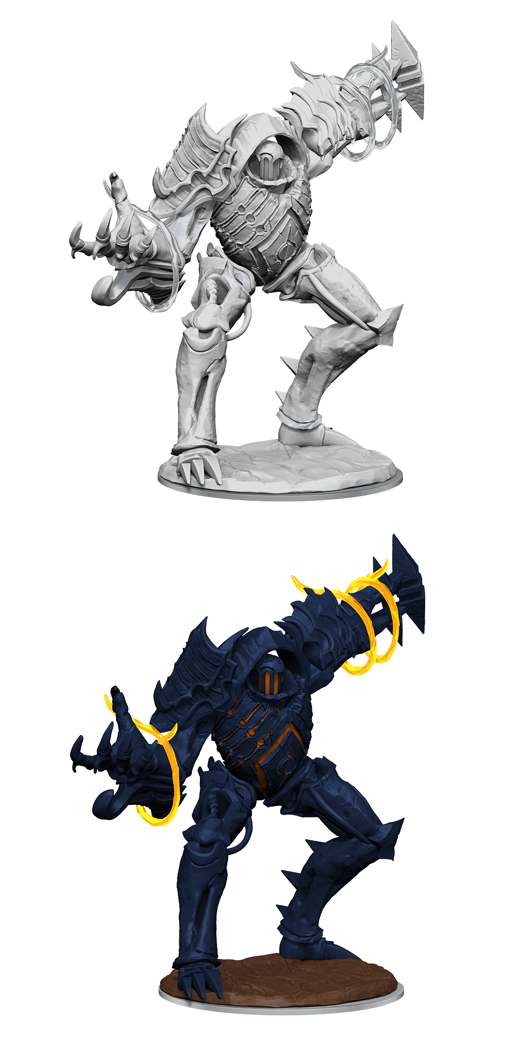 MTG UNPAINTED MINIS WV4 BLIGHTSTEEL COLOSSUS | Jack's On Queen