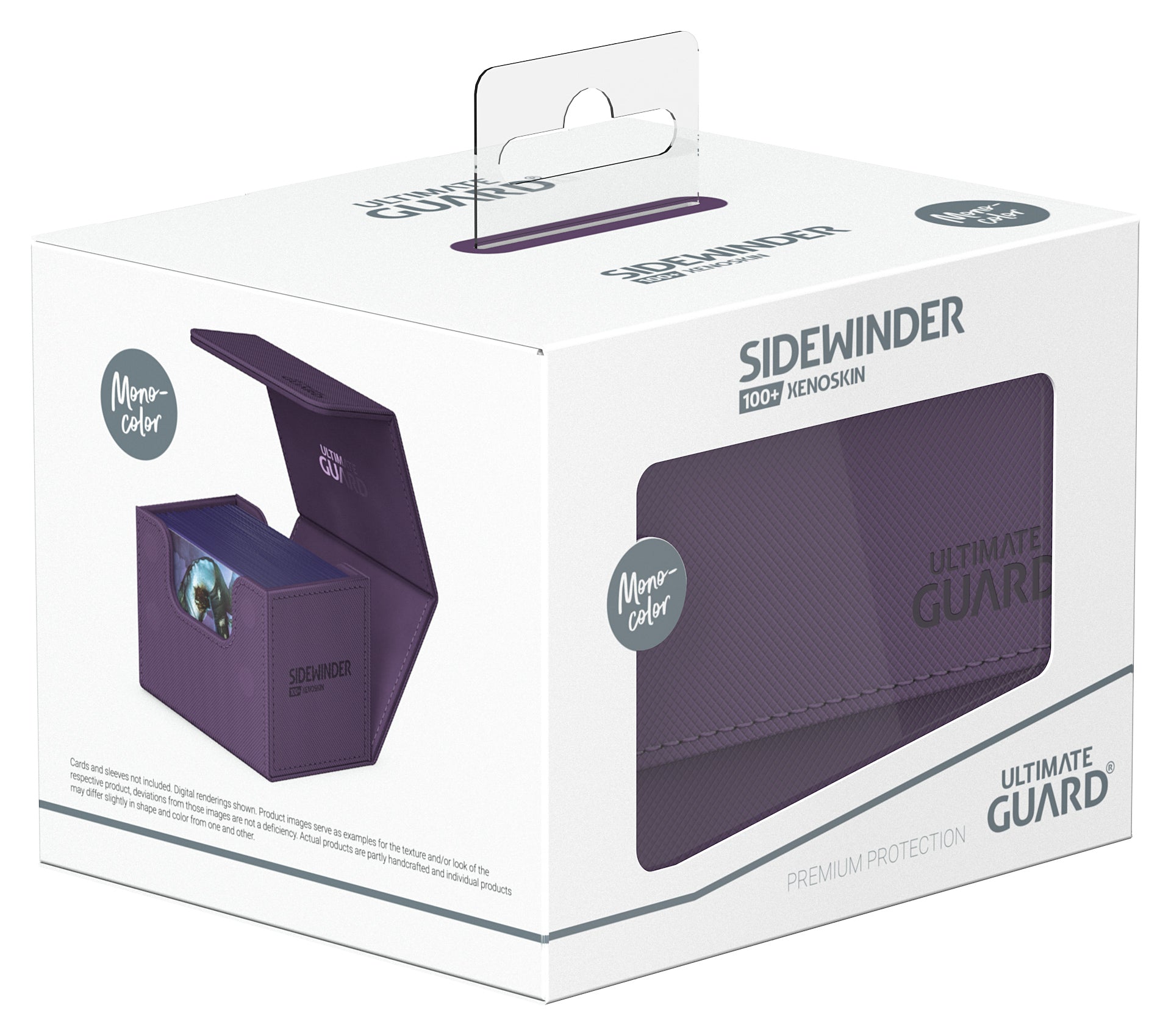 UG DECK CASE SIDEWINDER 100+ MONOCOLOR PURPLE | Jack's On Queen