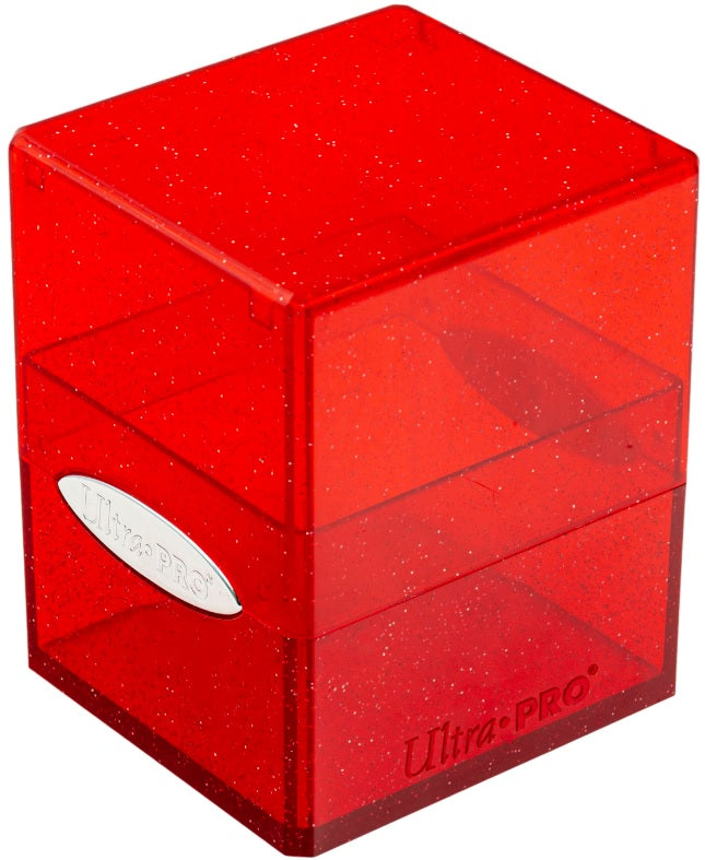 UP D-BOX SATIN CUBE GLITTER RED | Jack's On Queen