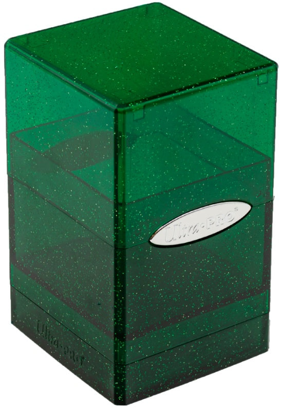 UP D-BOX SATIN TOWER GLITTER GREEN | Jack's On Queen