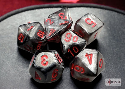 Chessex 7-DIE SET Mini Velvet CHX20478 | Jack's On Queen