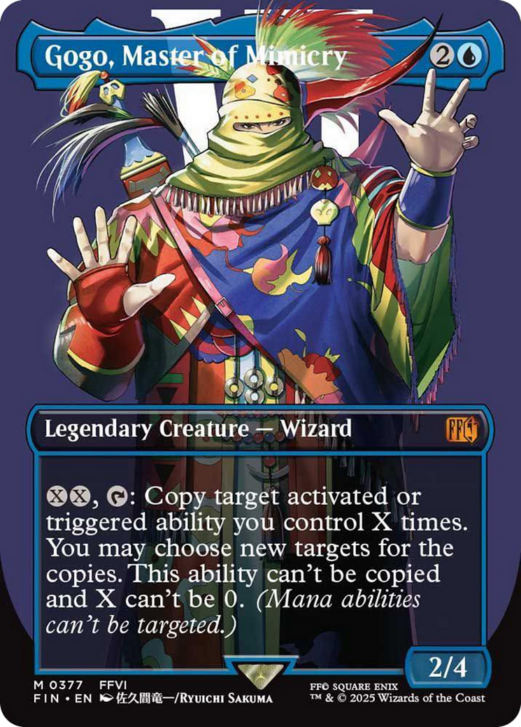 Gogo, Master of Mimicry (Borderless) [FINAL FANTASY] | Jack's On Queen