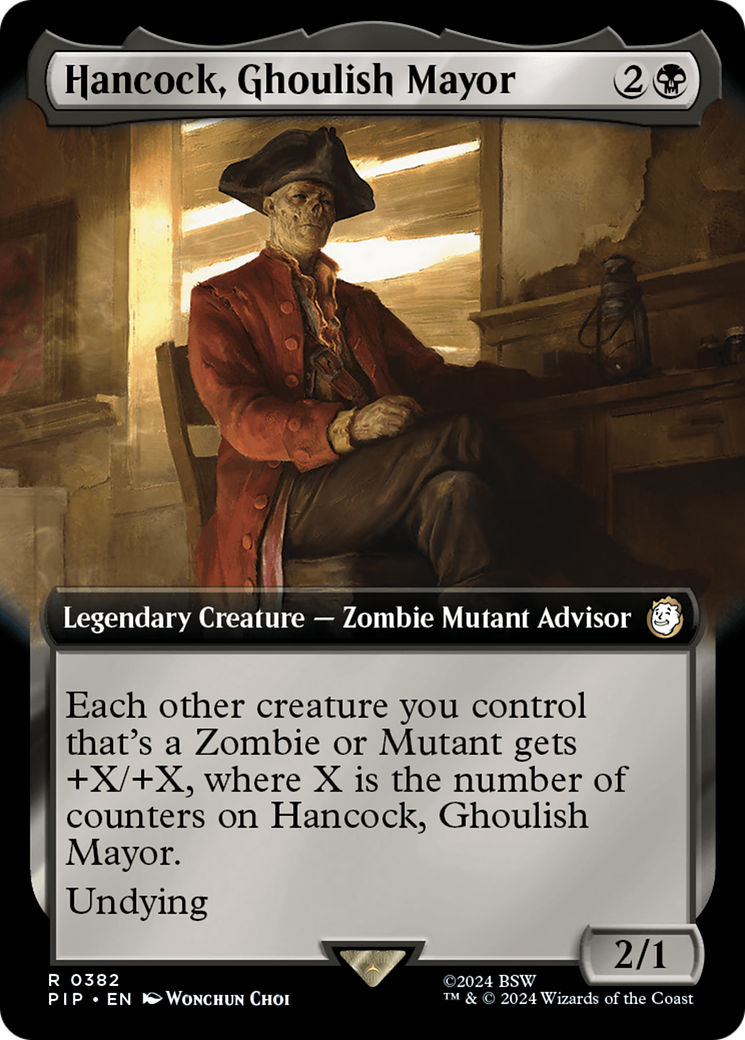 Hancock, Ghoulish Mayor (Extended Art) [Fallout] | Jack's On Queen