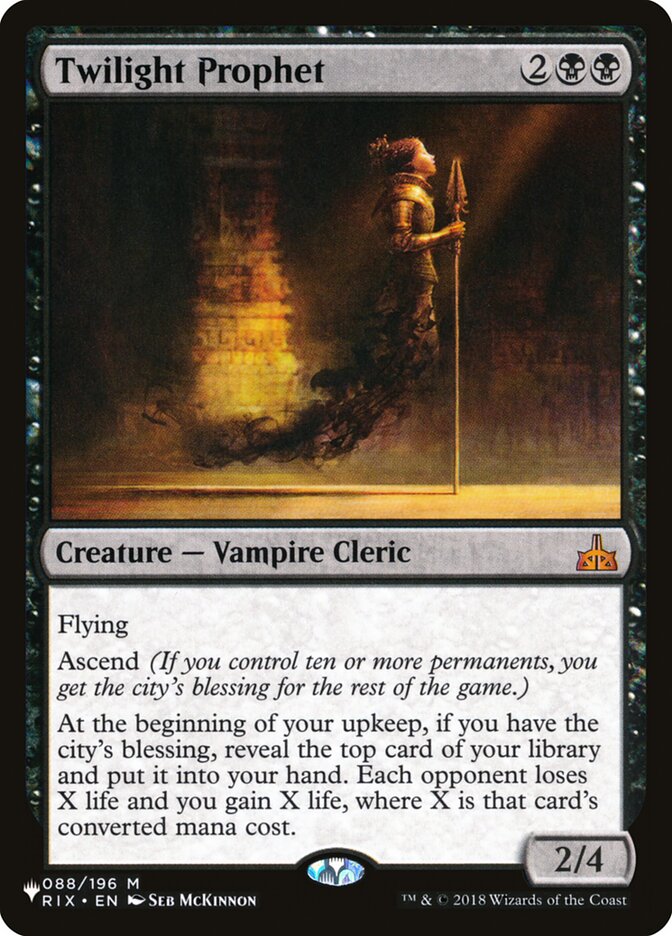 Twilight Prophet [The List] | Jack's On Queen